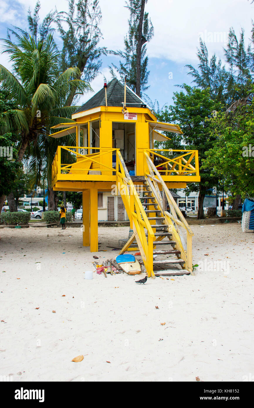 Accra Beach; Christ Church; Barbados Stock Photo Alamy