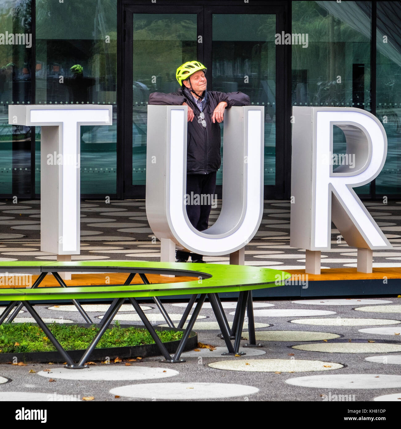 Berlin,The Futurium – centre for the future.Modern glass building by architects Richter Musikowski will host exhibitions,discussions and creative work Stock Photo