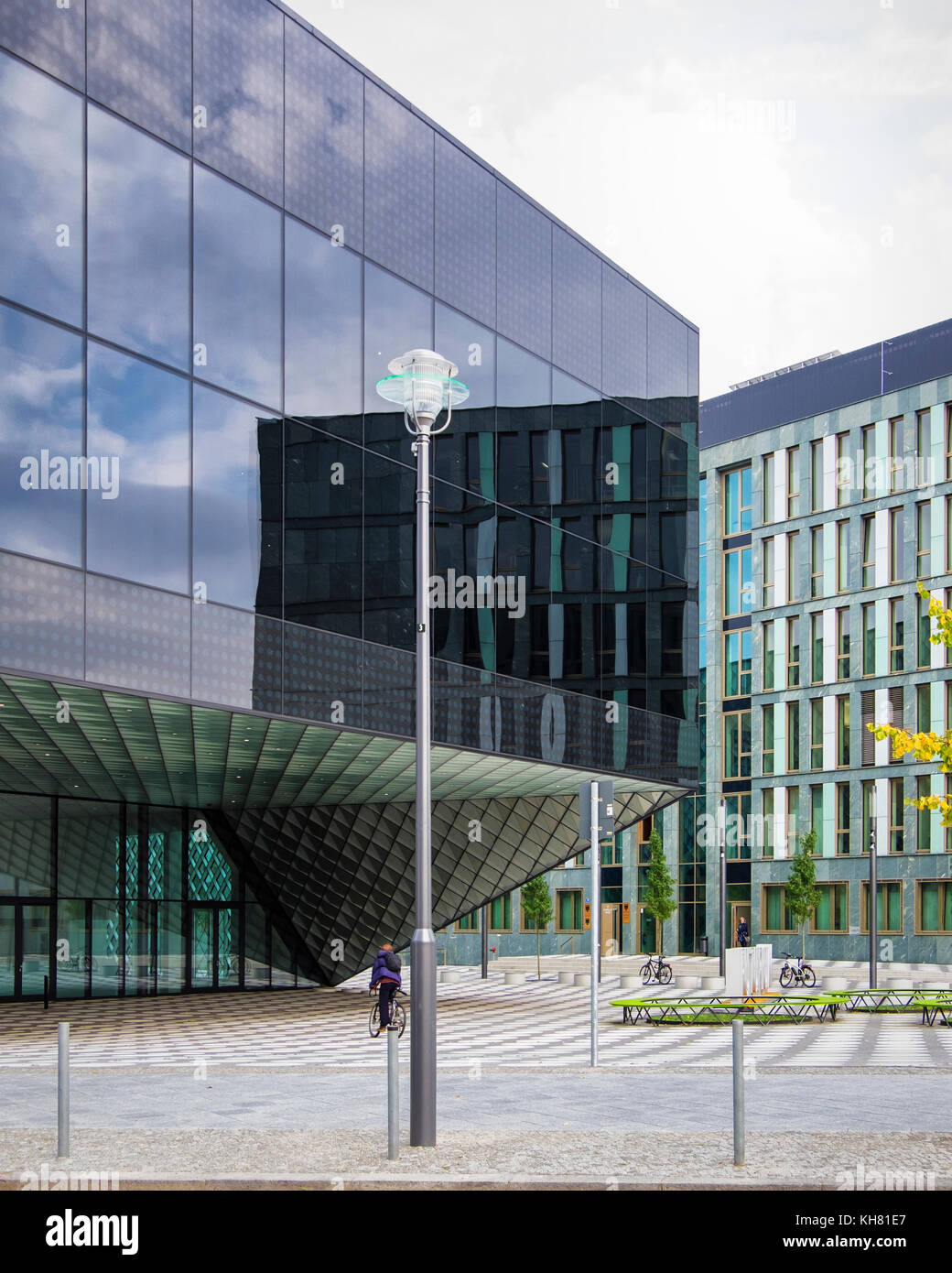 Berlin,The Futurium – centre for the future.Modern glass building by ...