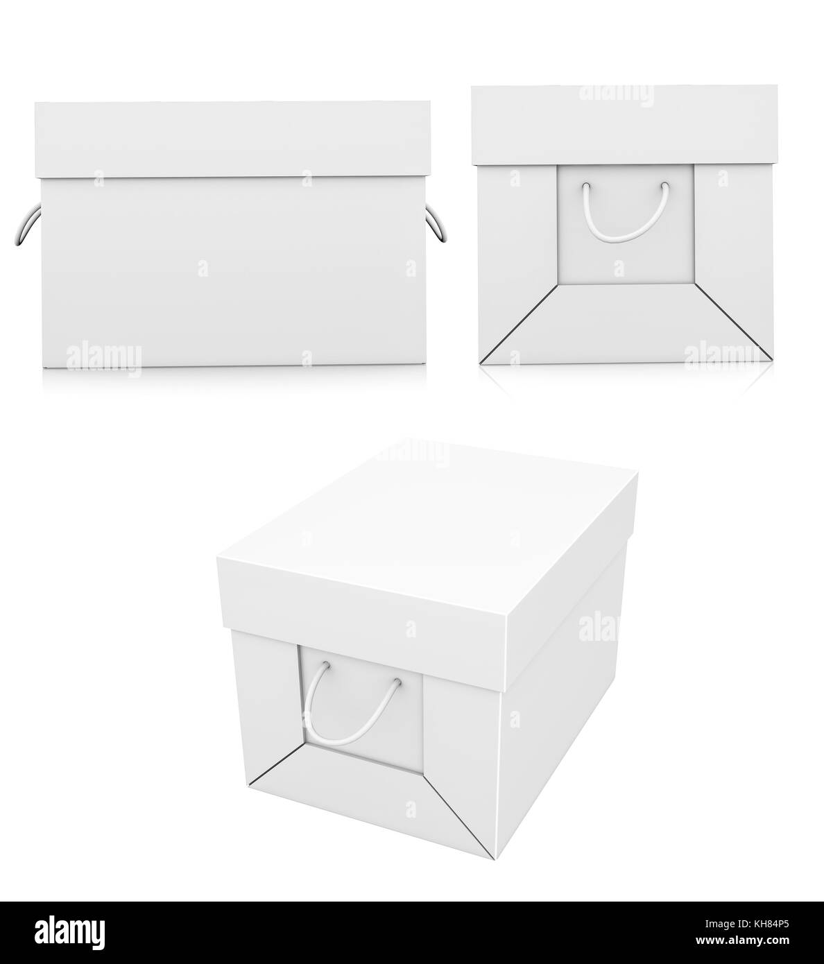 set-of-cardboard-boxes-stock-photo-alamy