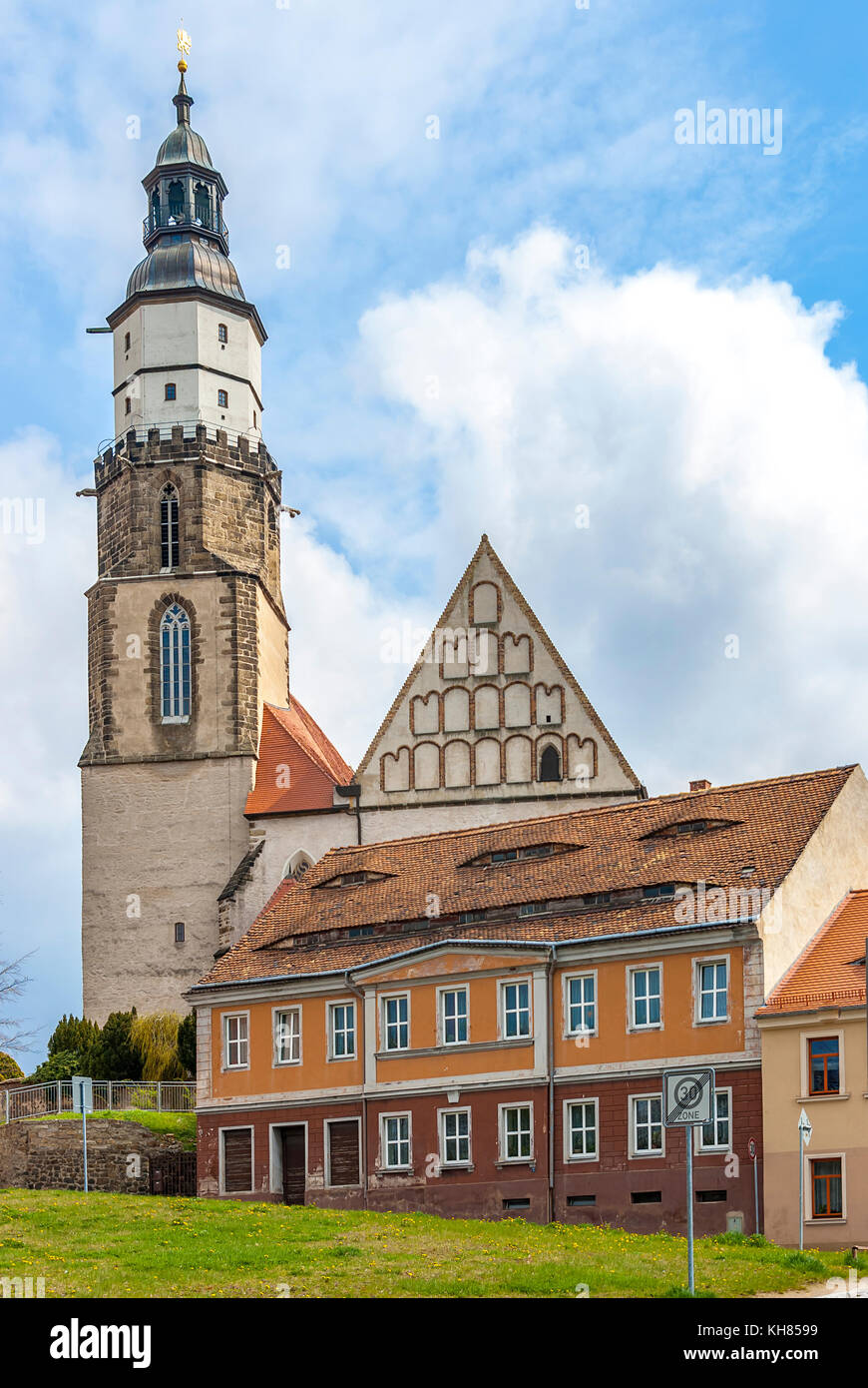 Protestant Church St. Marien, Kamenz, Saxony, Germany. Stock Photo