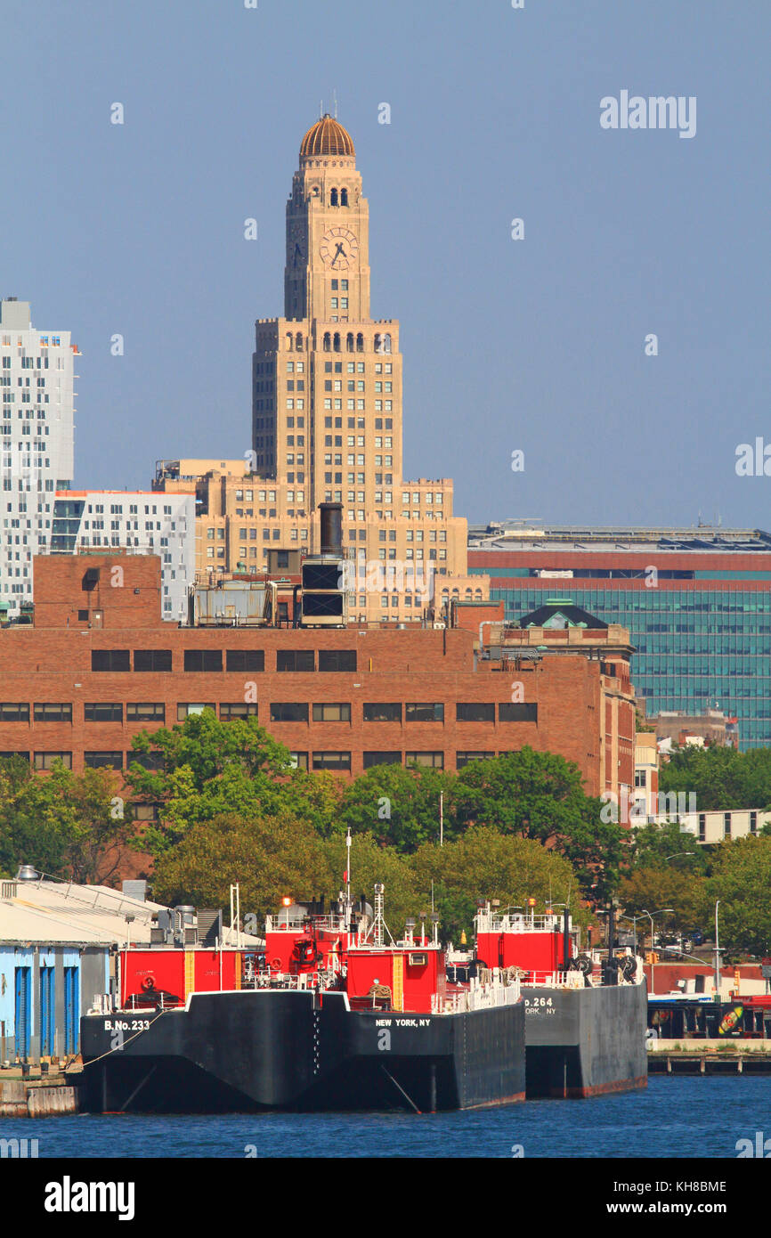 Usa, NewYork City. Brooklyn. Clock Tower Building Stock Photo Alamy
