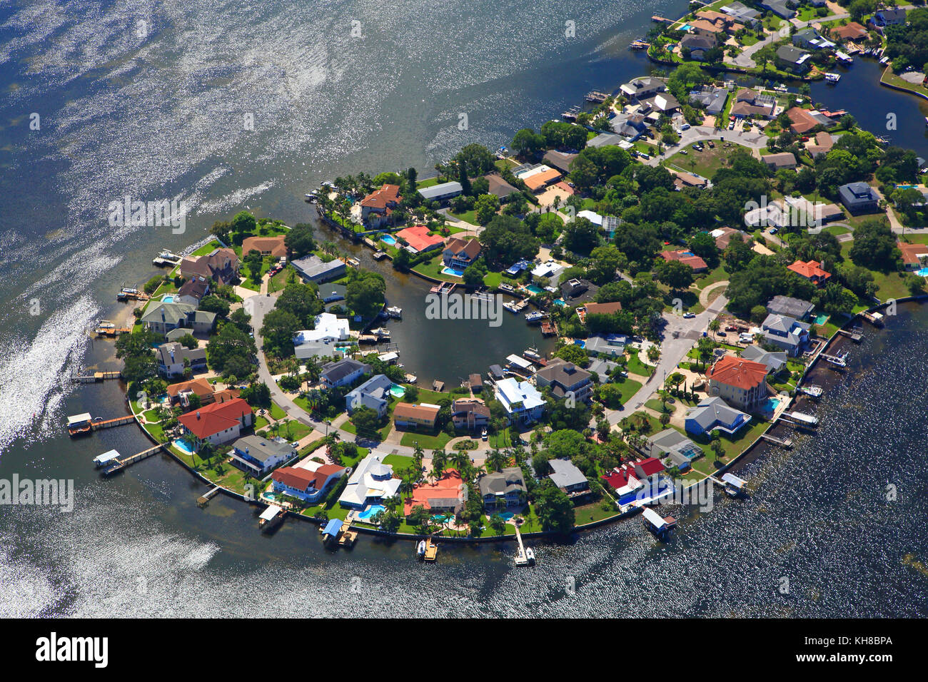 USA, Florida. Indian Bluff Island. Dunedin Stock Photo Alamy