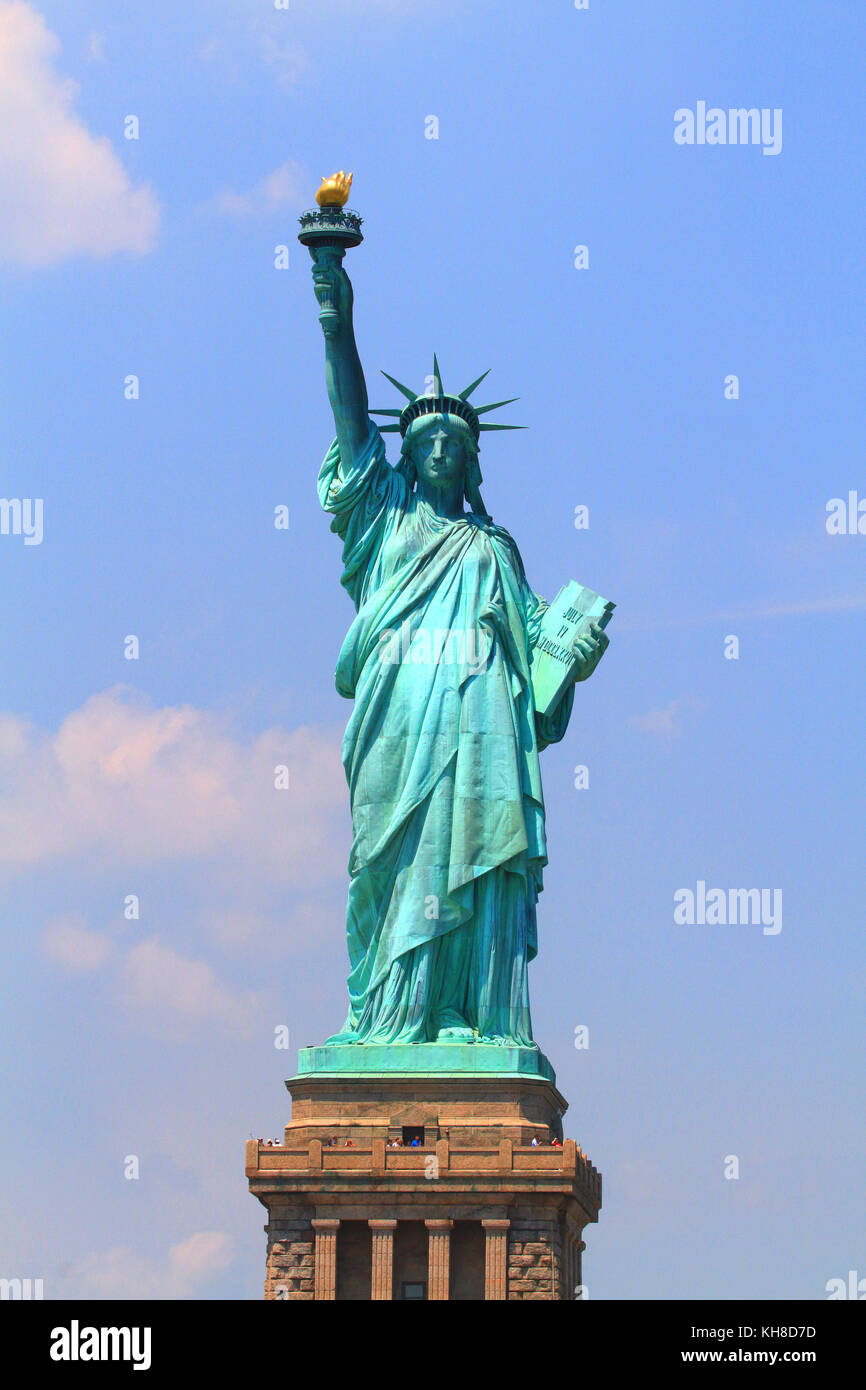 USA, New York City, Liberty-Statue Stock Photo - Alamy