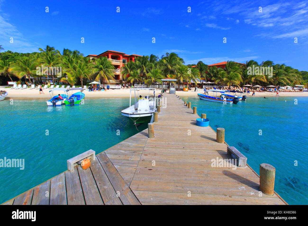 Honduras Islas De La Bahia Roatan Island West Bay Mahogany Bay 