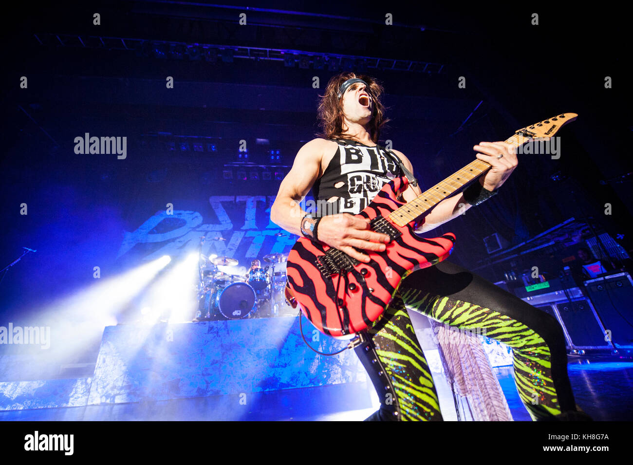 The American glam metal band Steel Panther performs a live concert at Sentrum Scene in Oslo