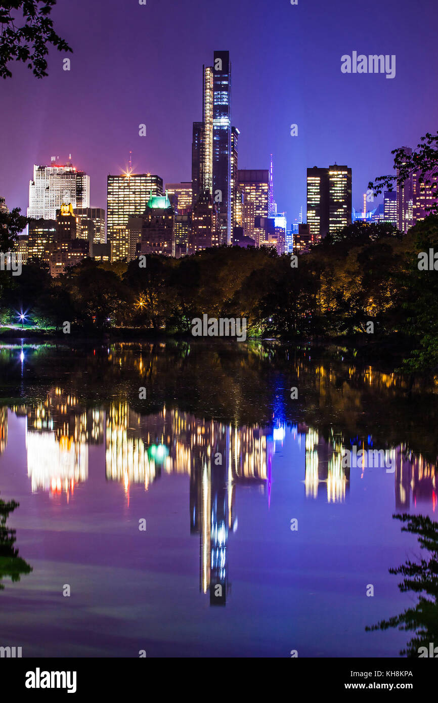 Reflections of New York Stock Photo Alamy