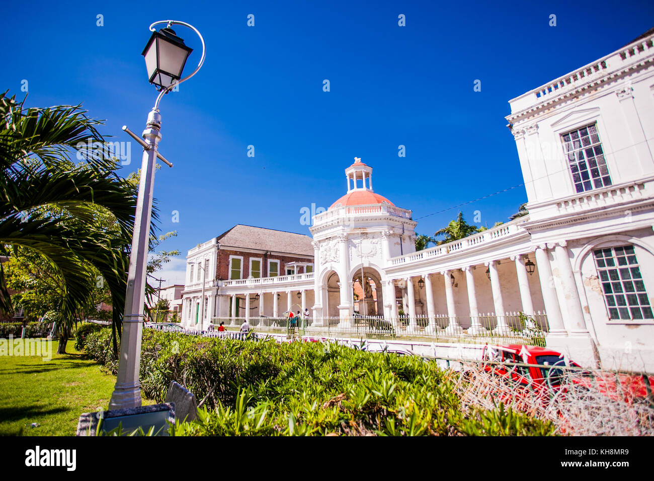 Old Spanish town in Jamaica Stock Photo