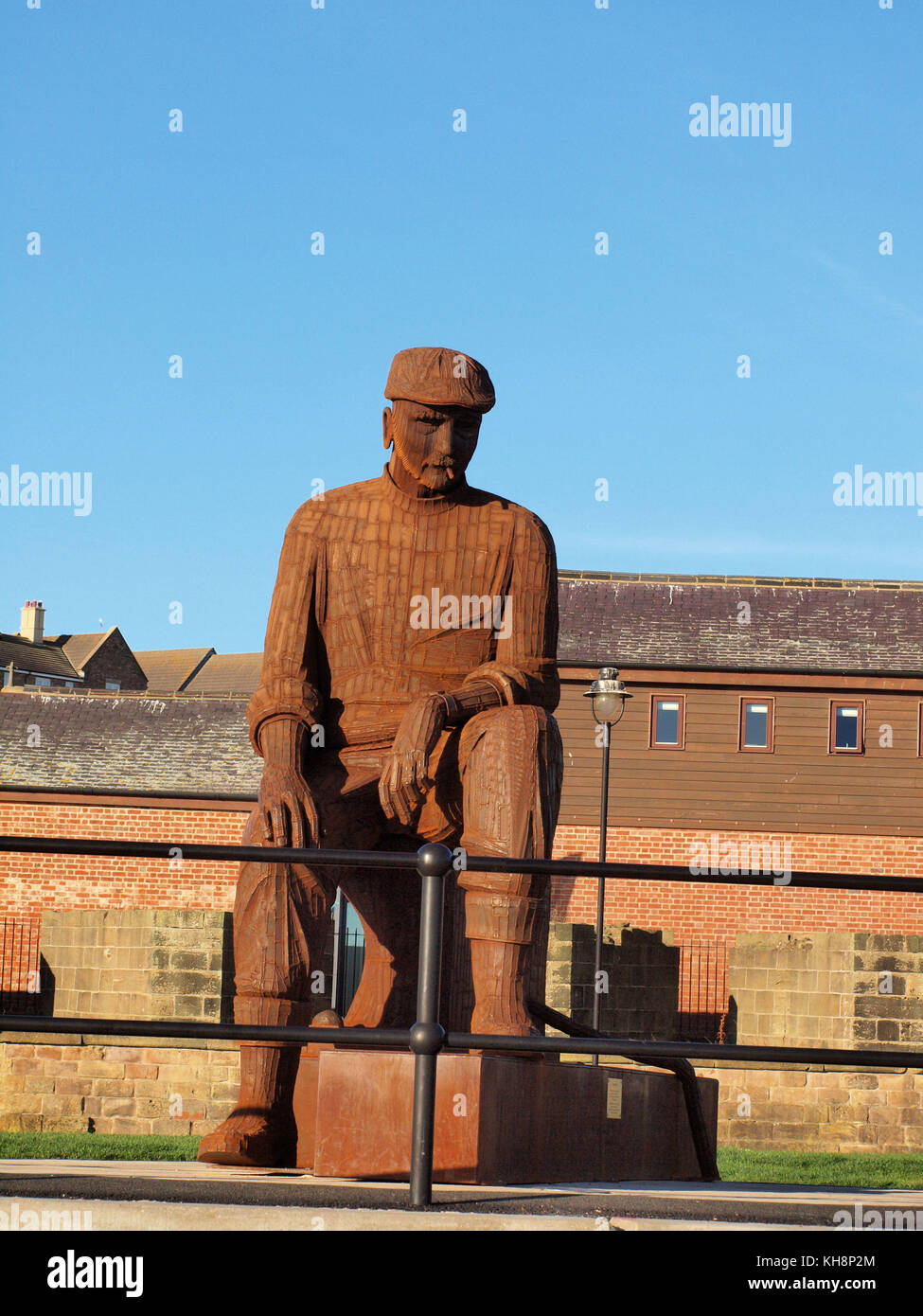 This symbolic statue represents the lost lives of fishermen from North