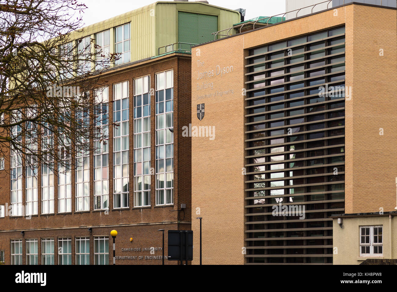 The James Dyson building, Centre for Engineering Design adjoining