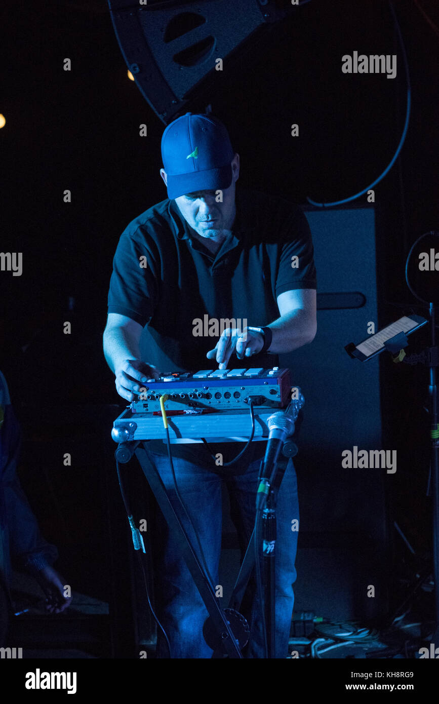 Abstract Orchestra featuring MC Joker Starr (left) and Micall Parknsun