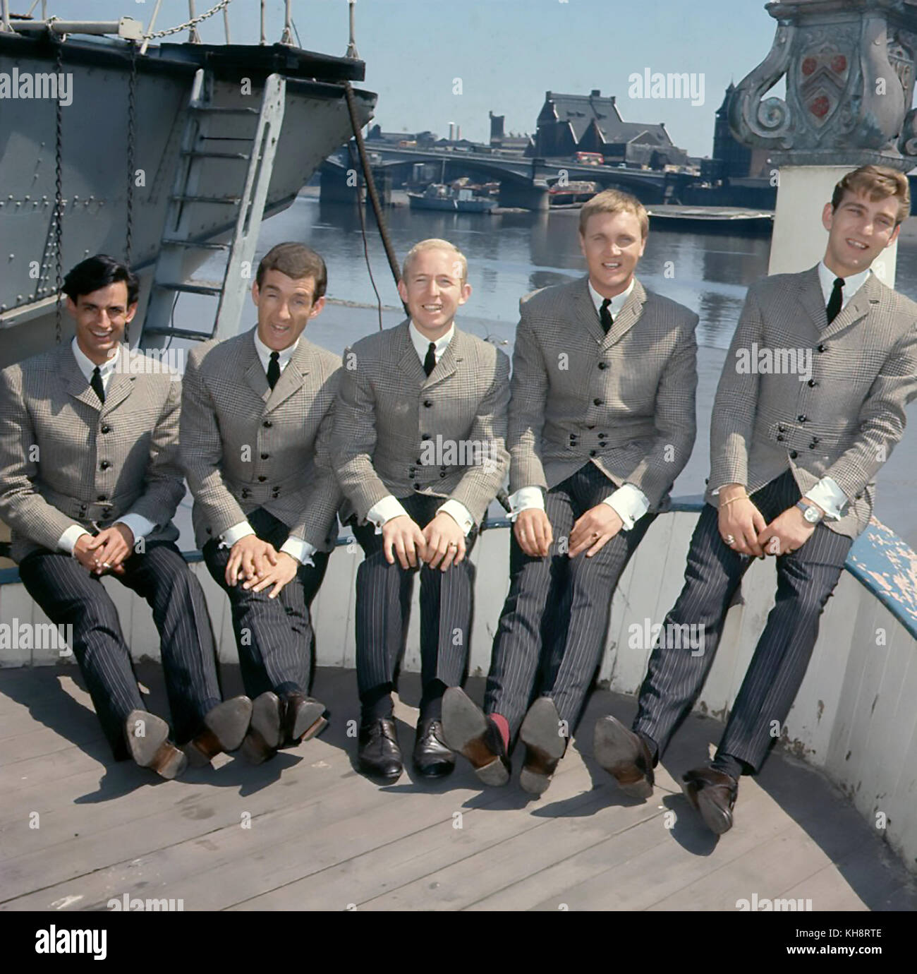 BARRON KNIGHTS UK pop group in July 1964. Photo: Tony Gale Stock Photo