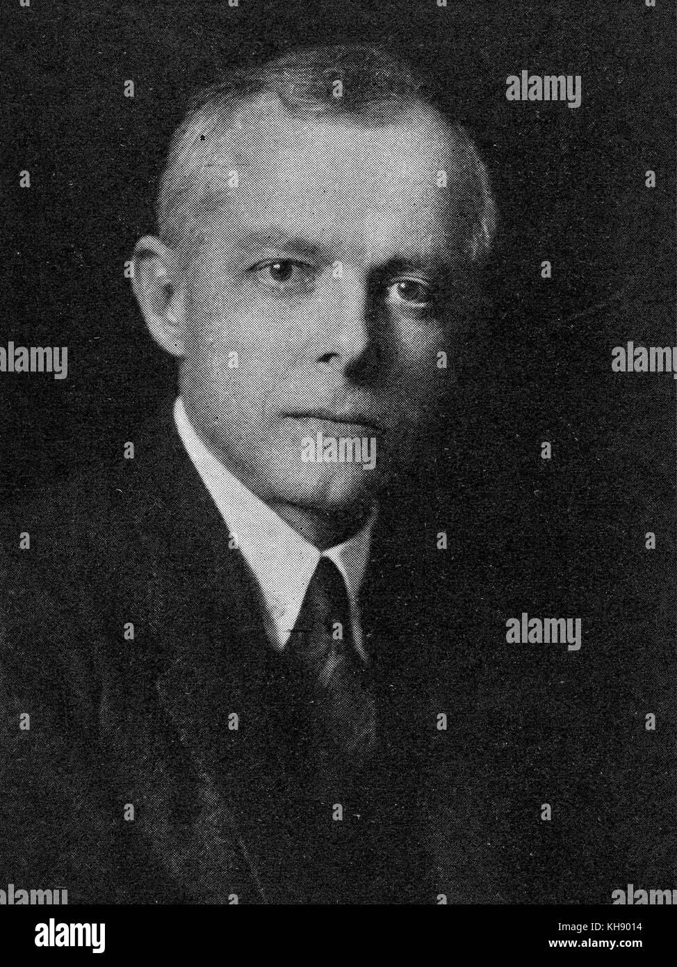 Bela Bartok - portrait. Hungarian composer & pianist, 25 March 1881 - 26 September 1945 Stock Photo