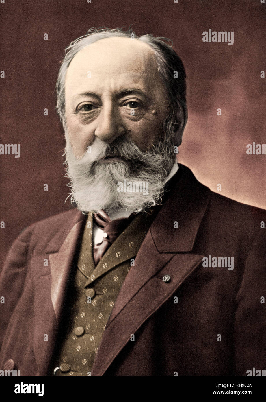 Camille saint saens portrait hi-res stock photography and images