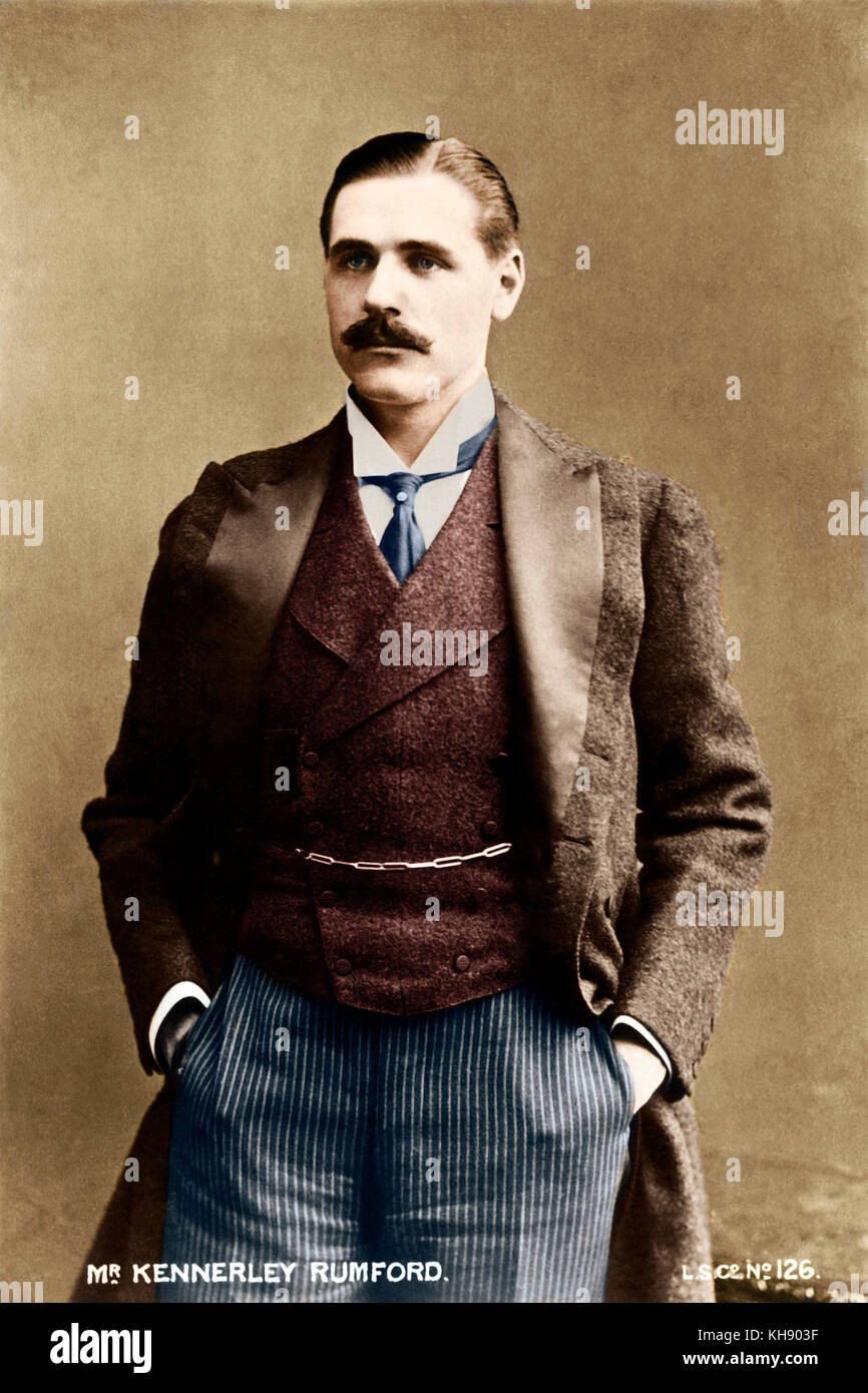 RUMFORD, Kennerley English baritone who later married Clara Butt. 1870