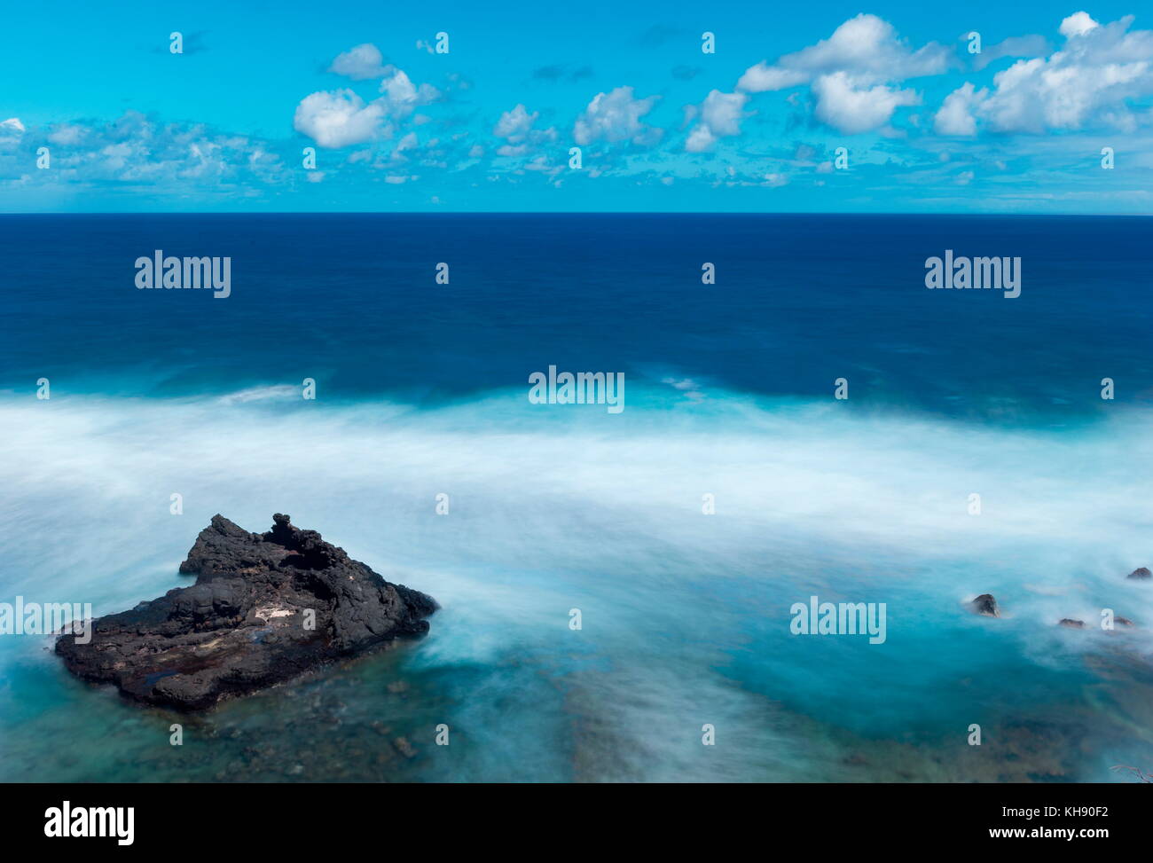 La Cimetiere de Saint-Leu, La Reunion Stock Photo