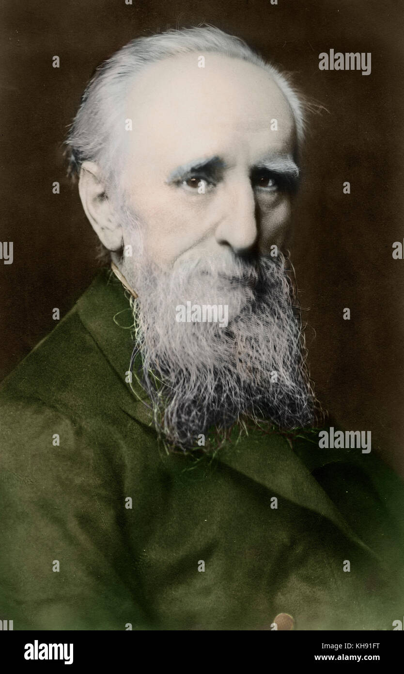 Dr Ebenezer Prout portrait of English music theorist and teacher