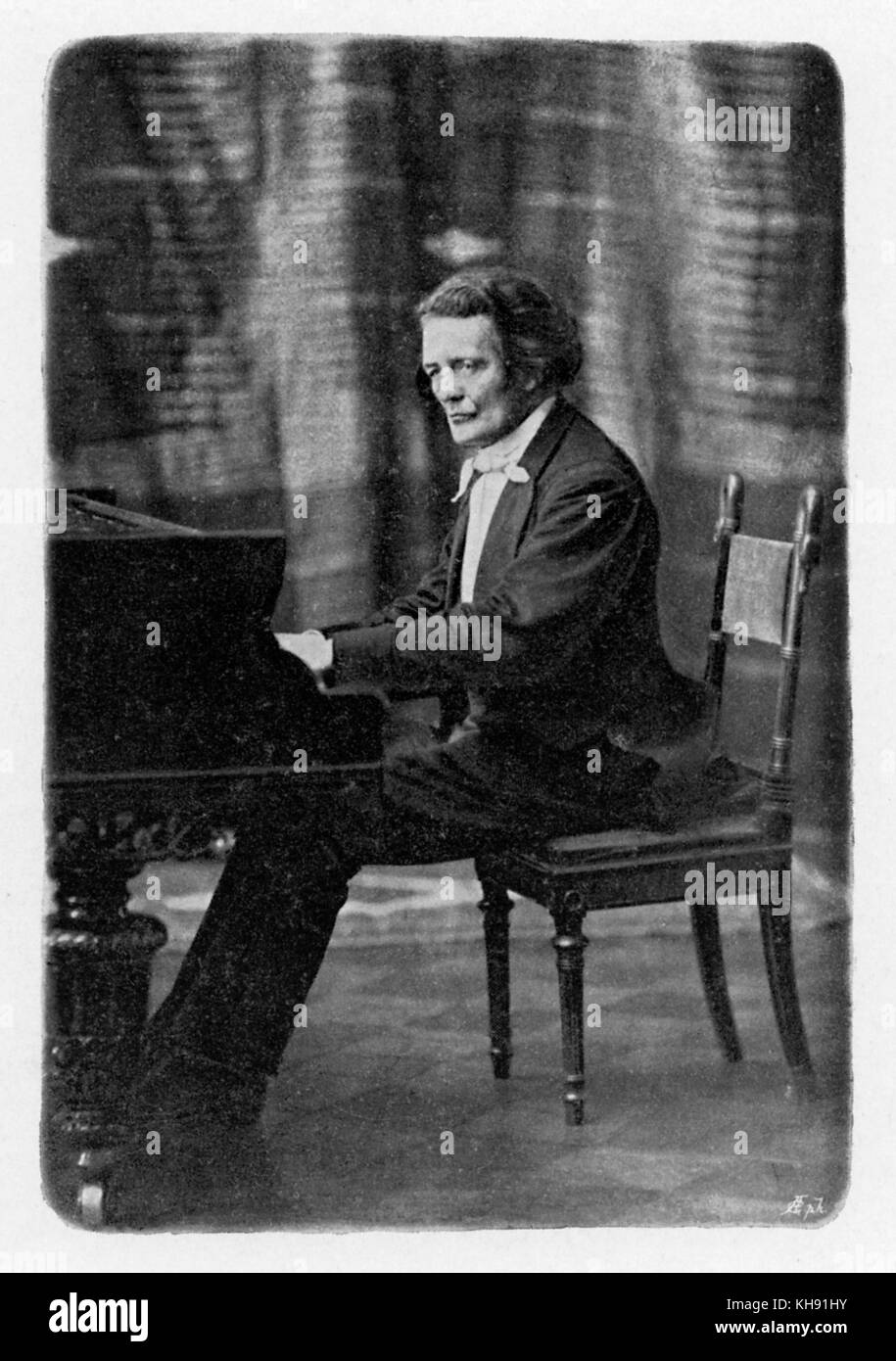 Anton Rubinstein At Piano Russian Composer And Pianist 28 November 1829 20 November 1894 Brother Of Nicolai Stock Photo Alamy