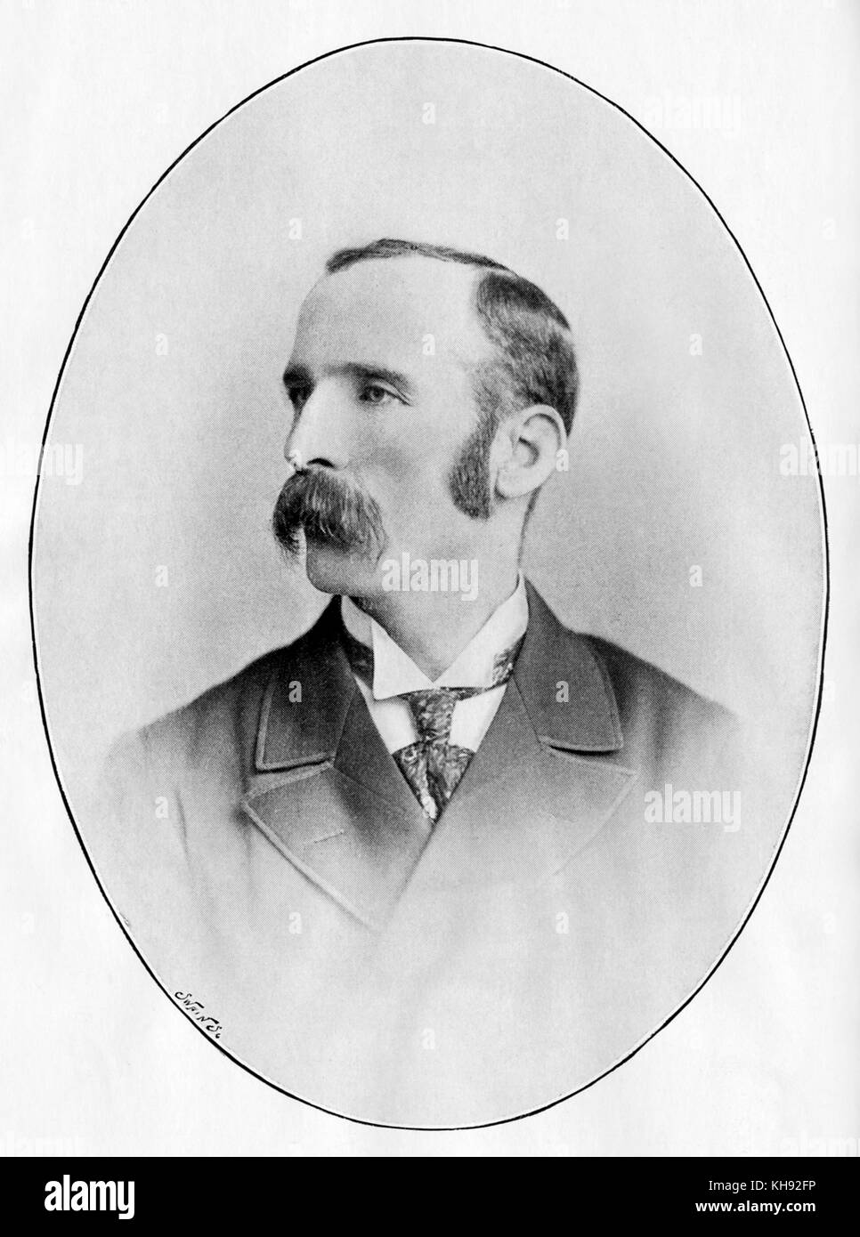 Tom Price. Portrait of Welsh composer. Born 1857 Stock Photo Alamy