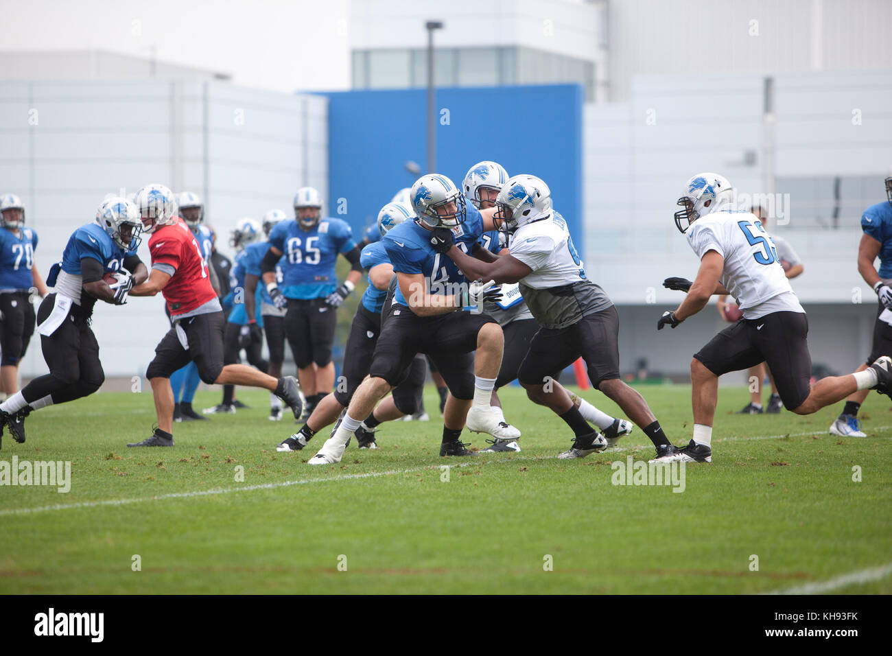 ALLEN PARK, MICHIGAN AUGUST 14 The NFL football Detroit Lions