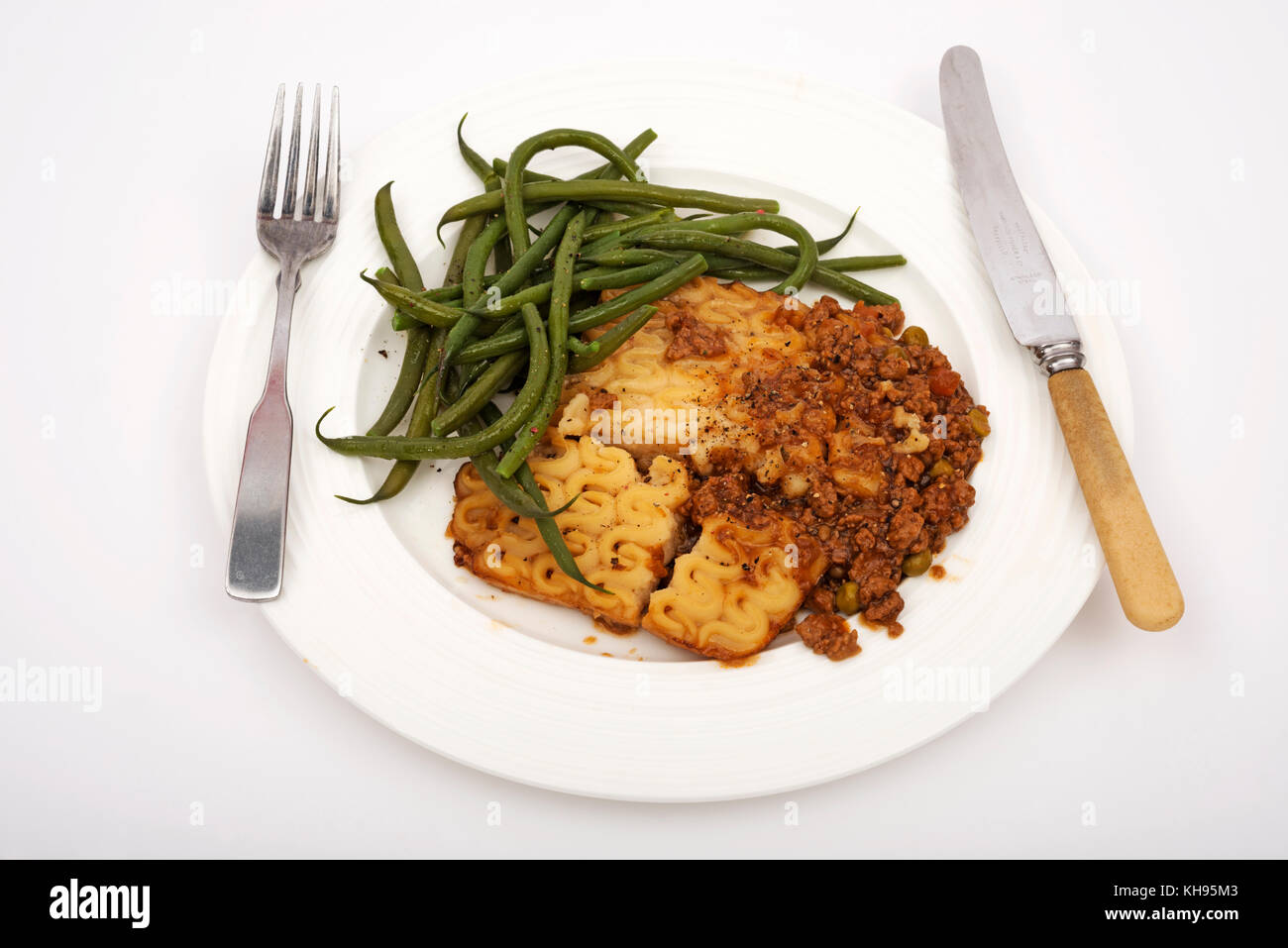 Quorn meat free cottage pie Stock Photo - Alamy