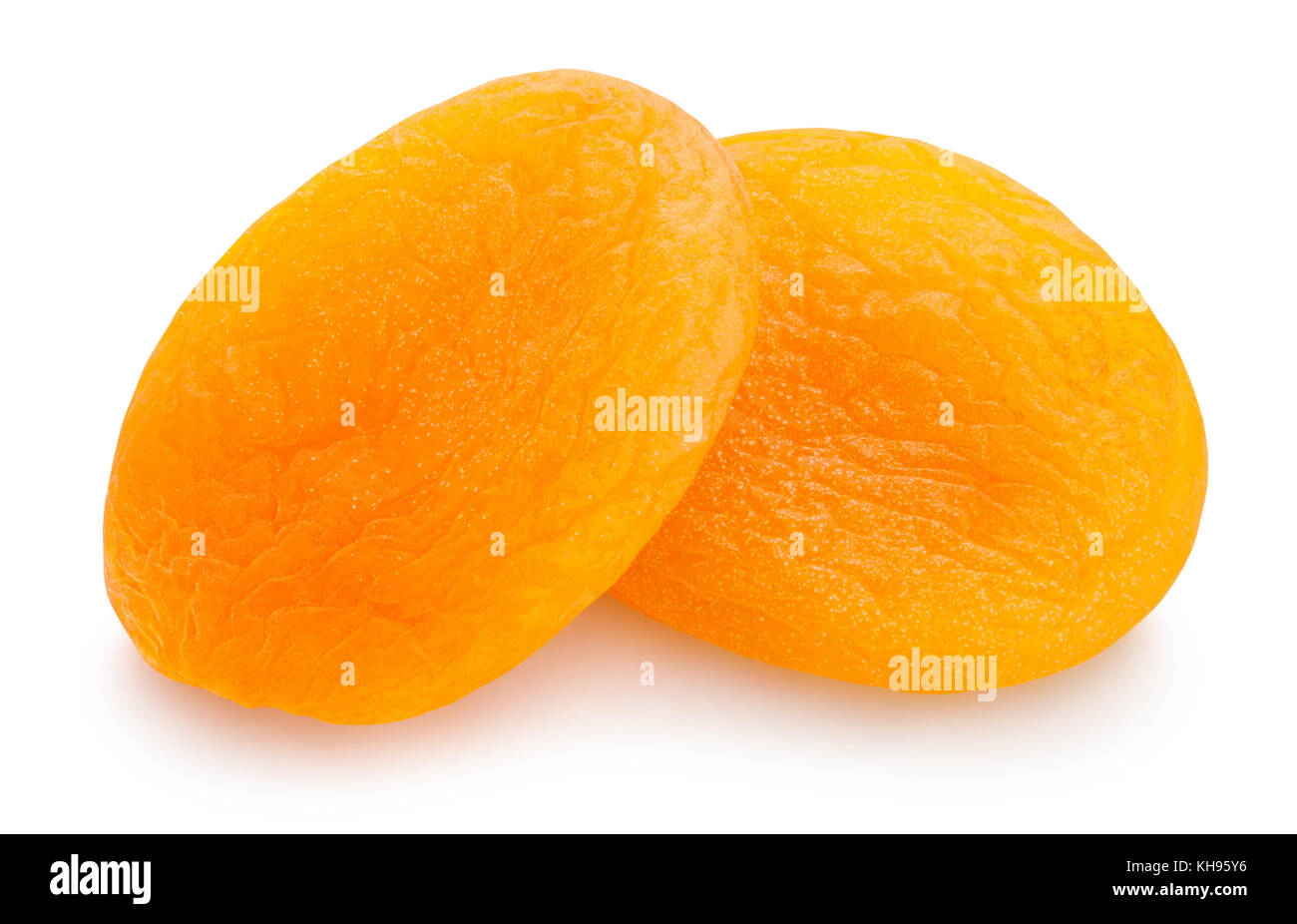 dried apricots path isolated Stock Photo Alamy