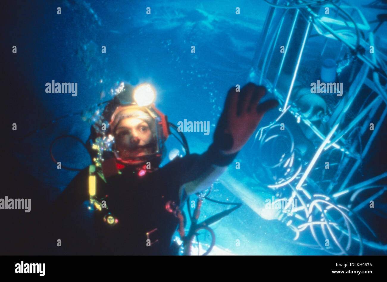 The Abyss, aka: Abyss - Abgrund des Todes, USA 1989, Regie: James Cameron, Darsteller: Mary Elizabeth Mastrantonio Stock Photo