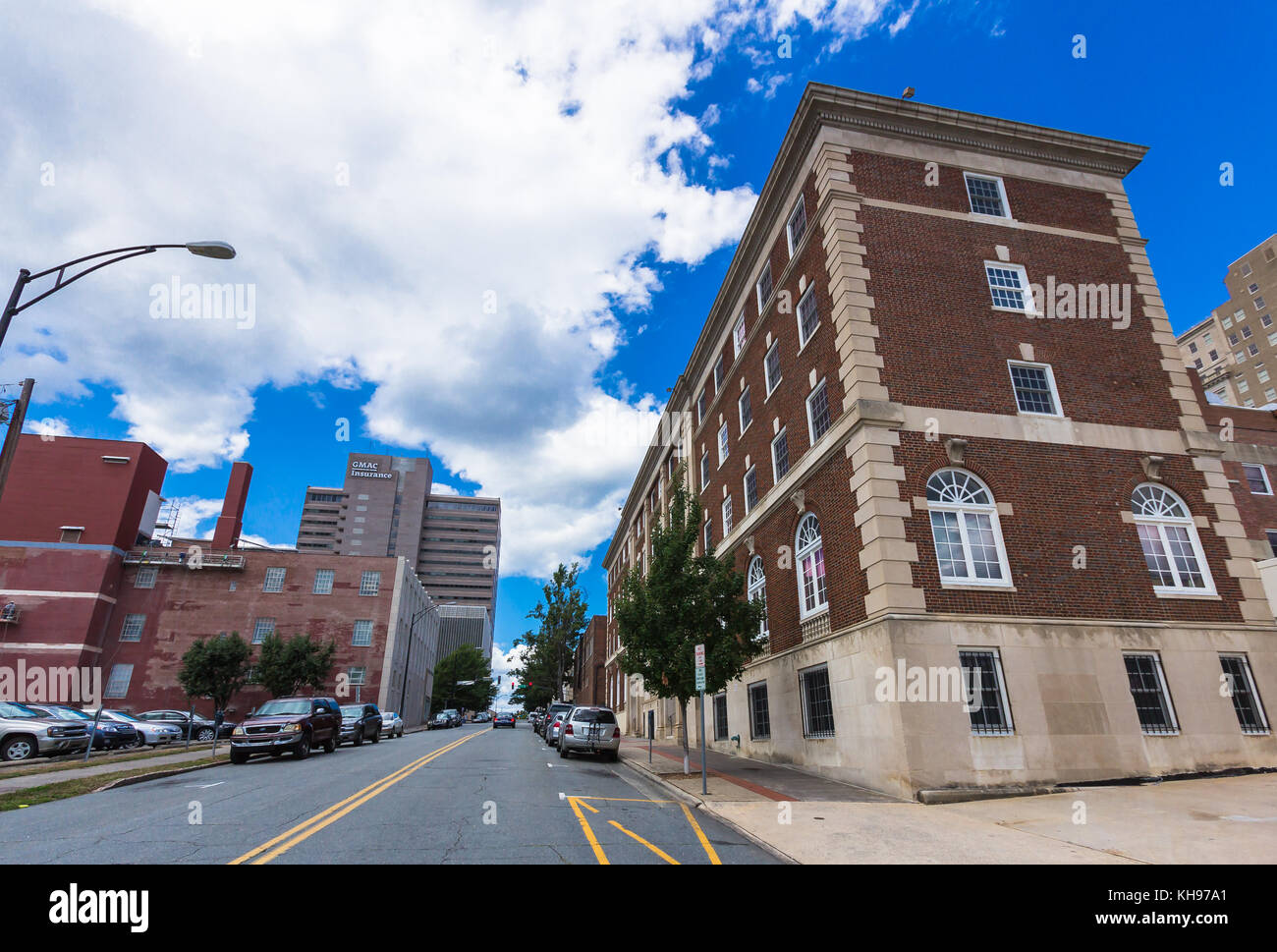 Downtown WinstonSalem, North Carolina Stock Photo Alamy