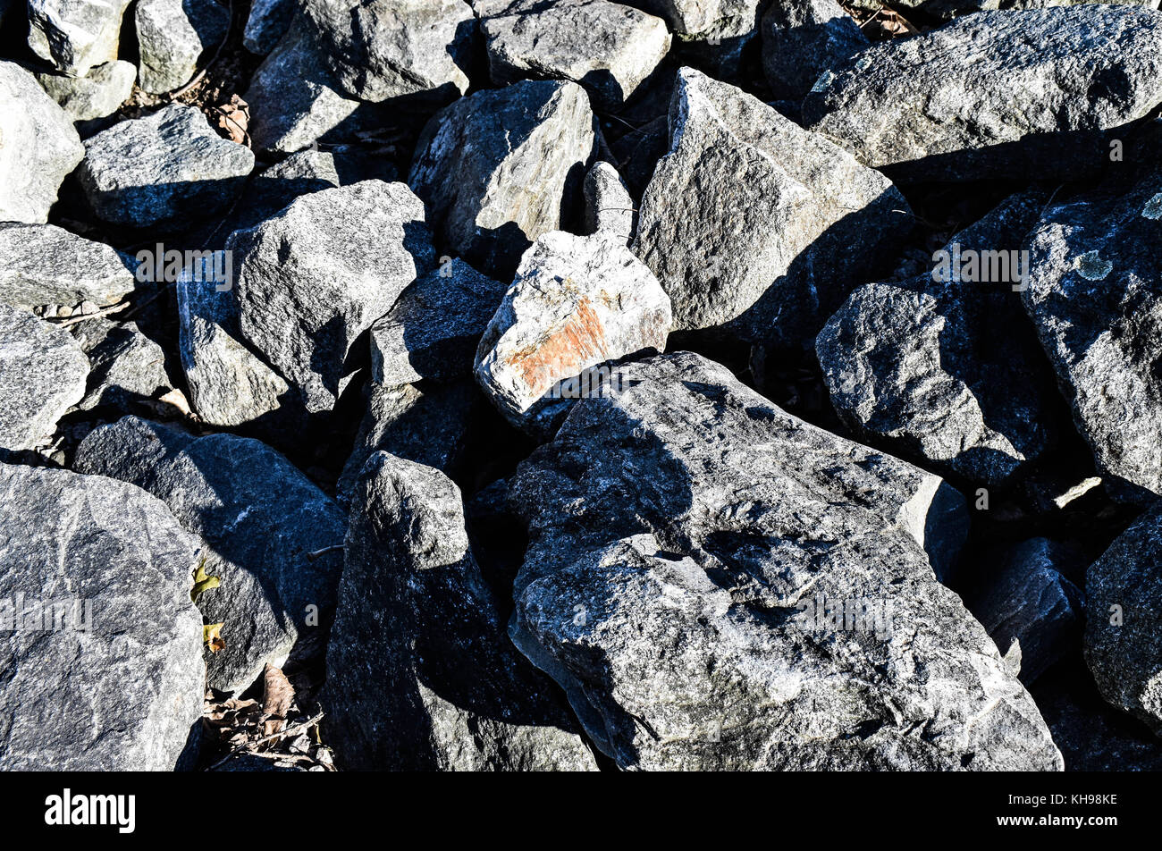 Big Shadowy Rocks Some shadowy rocks in Boston Stock Photo - Alamy