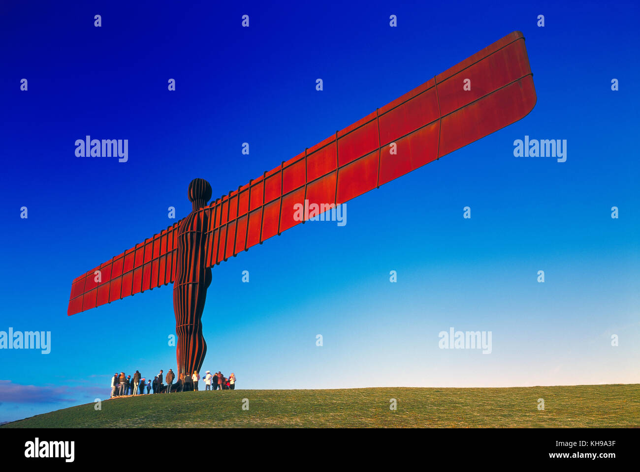 Angel of the North Gateshead Tyne and Wear England UK Stock Photo - Alamy