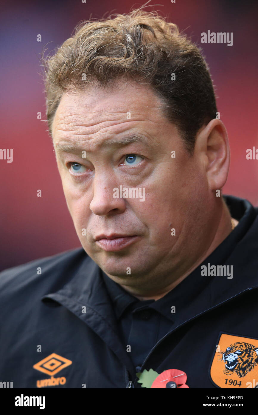 Hull City's manager Leonid Slutsky Stock Photo Alamy
