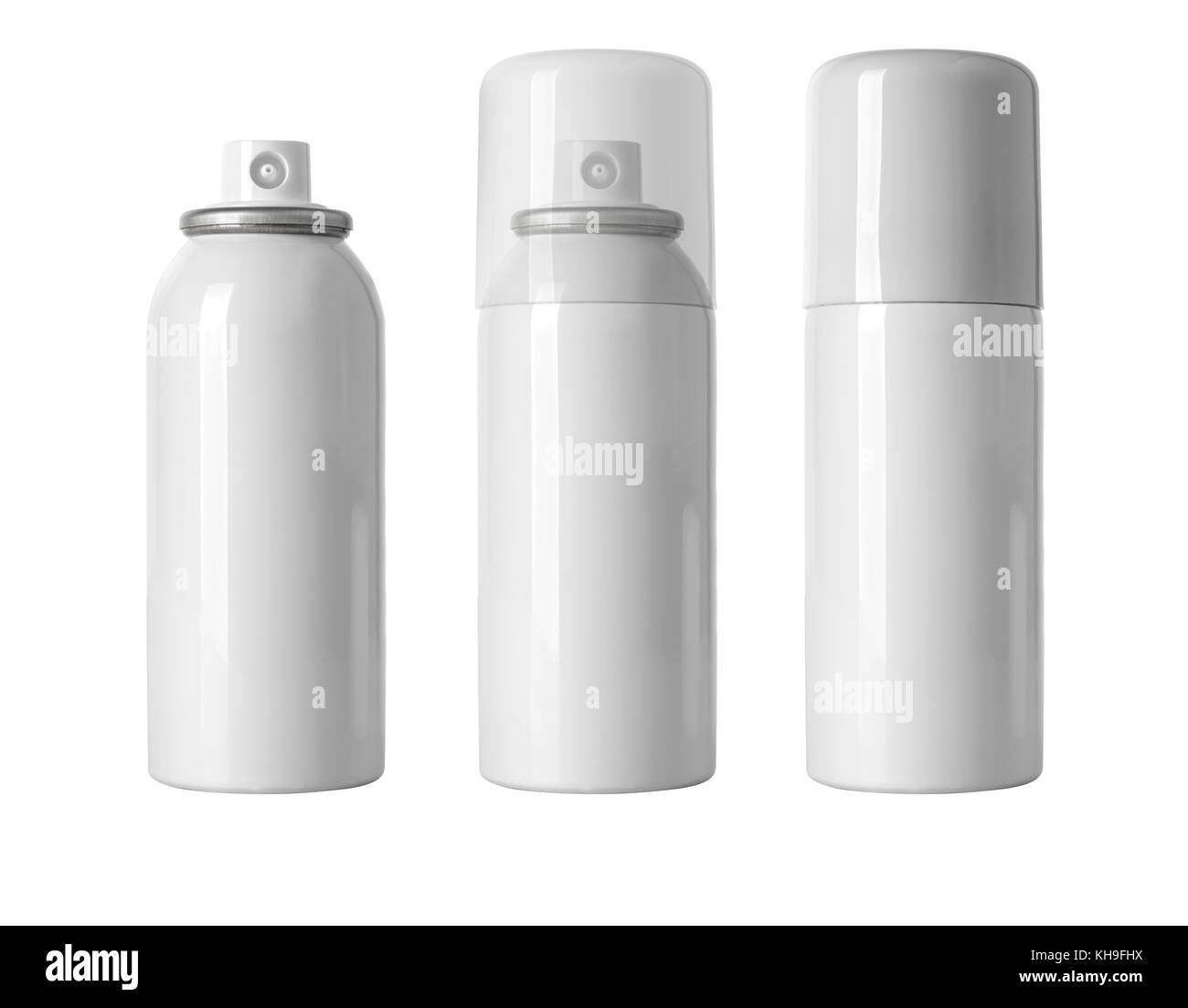 Blank white spray can isolated on white background, Aerosol Spray Can ...