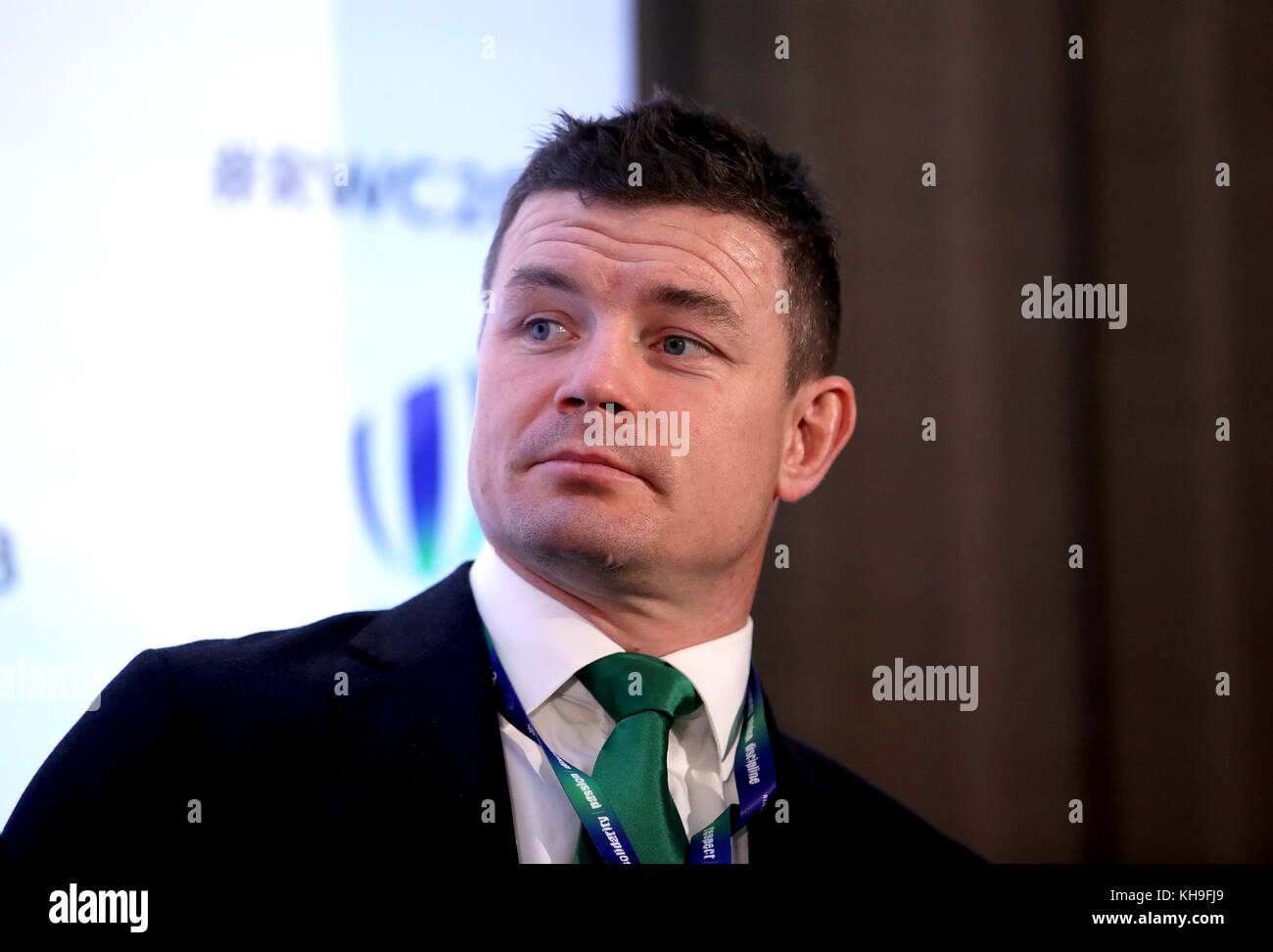 Brian O'Driscoll during the 2023 Rugby World Cup host union