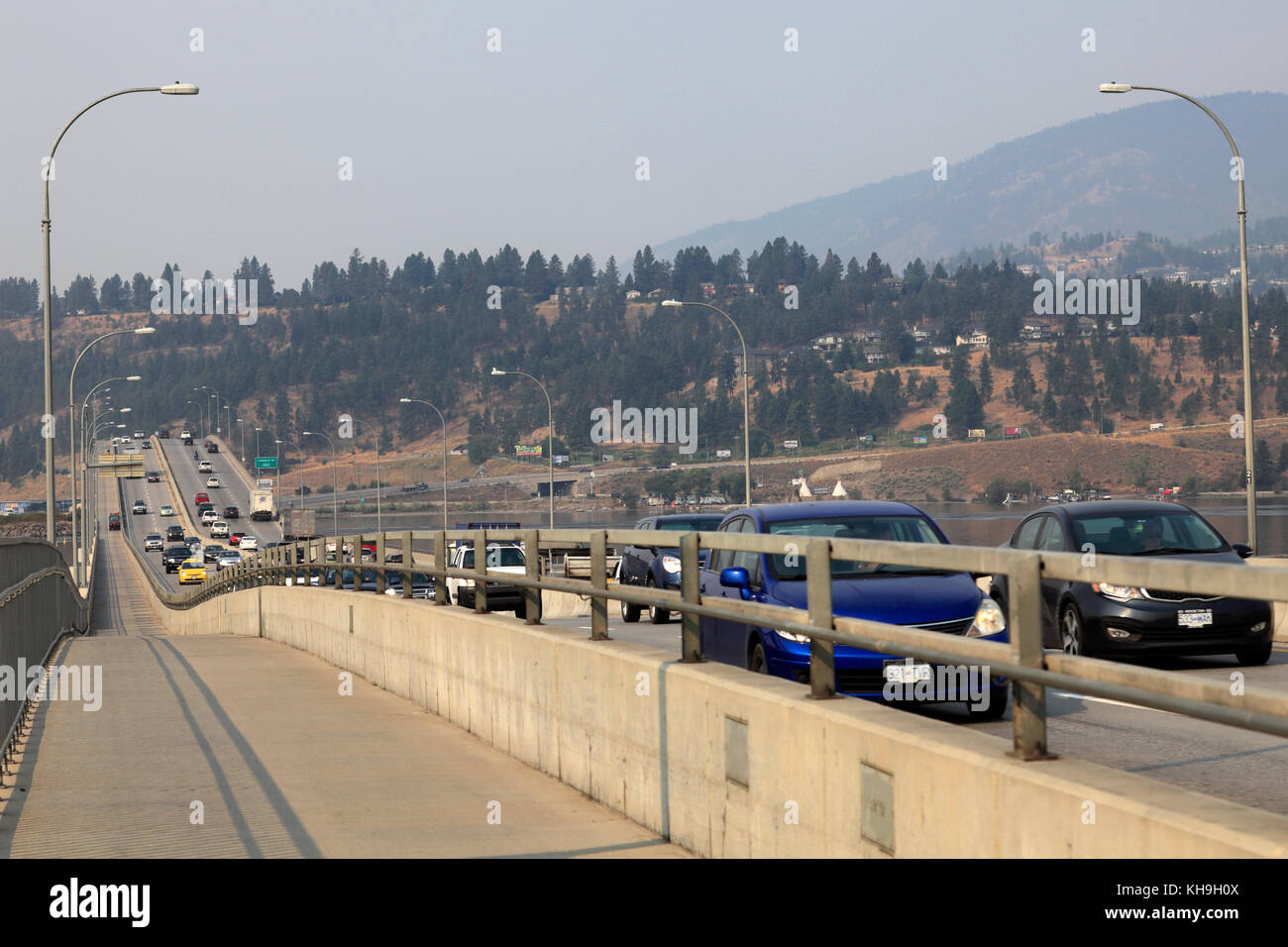 Kelowna bridges hi-res stock photography and images - Alamy