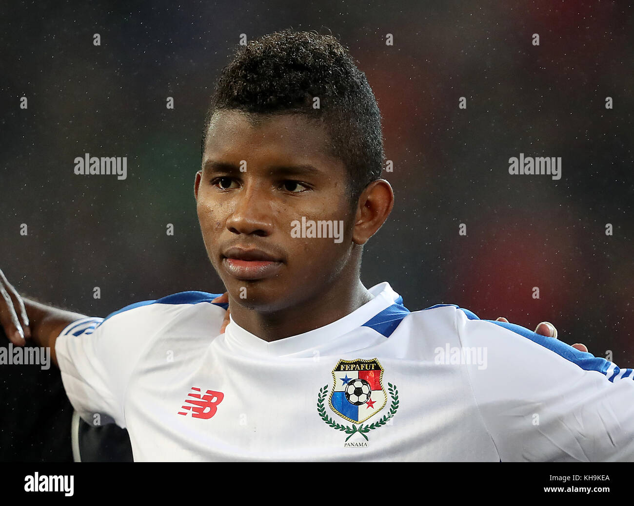 Panama's Fidel Escobar during the International Friendly match at the Cardiff City Stadium. PRESS ASSOCIATION Photo. Picture date: Tuesday November 14, 2017 Stock Photo