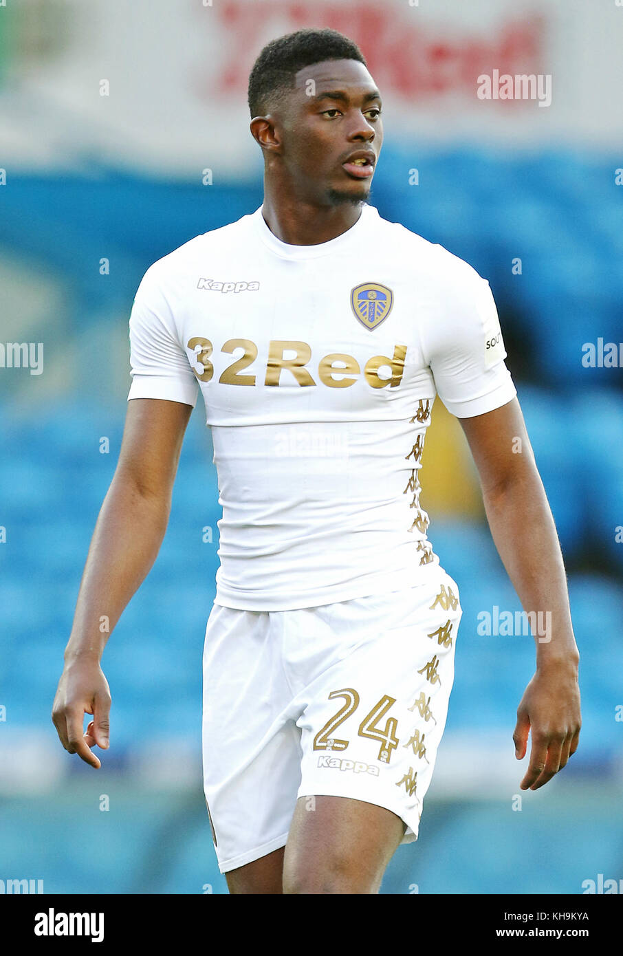 Leeds United's Hadi Sacko during the Carabao Cup, First Round match at Elland Road, Leeds. Stock Photo