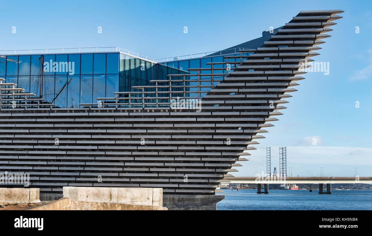 Dundee, Scotland 29th November 2017 V&A Museum of Design, Dundee in Scotland Stock Photo