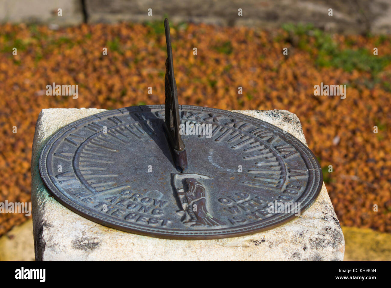 Ancient Sundial Clock Sun High Resolution Stock Photography and Images