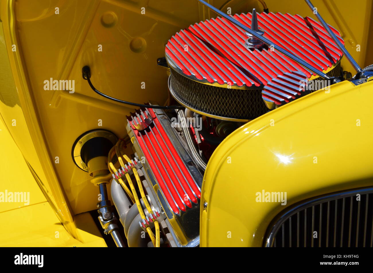 Car Engine Hot Rod car show The Entrance New South Wales NSW Australia