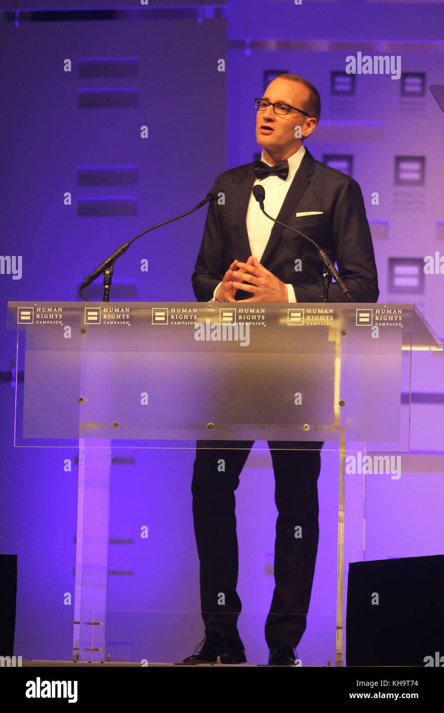 WASHINGTON, DC - OCTOBER 05: Chad Griffin at the 2013 HRC National ...