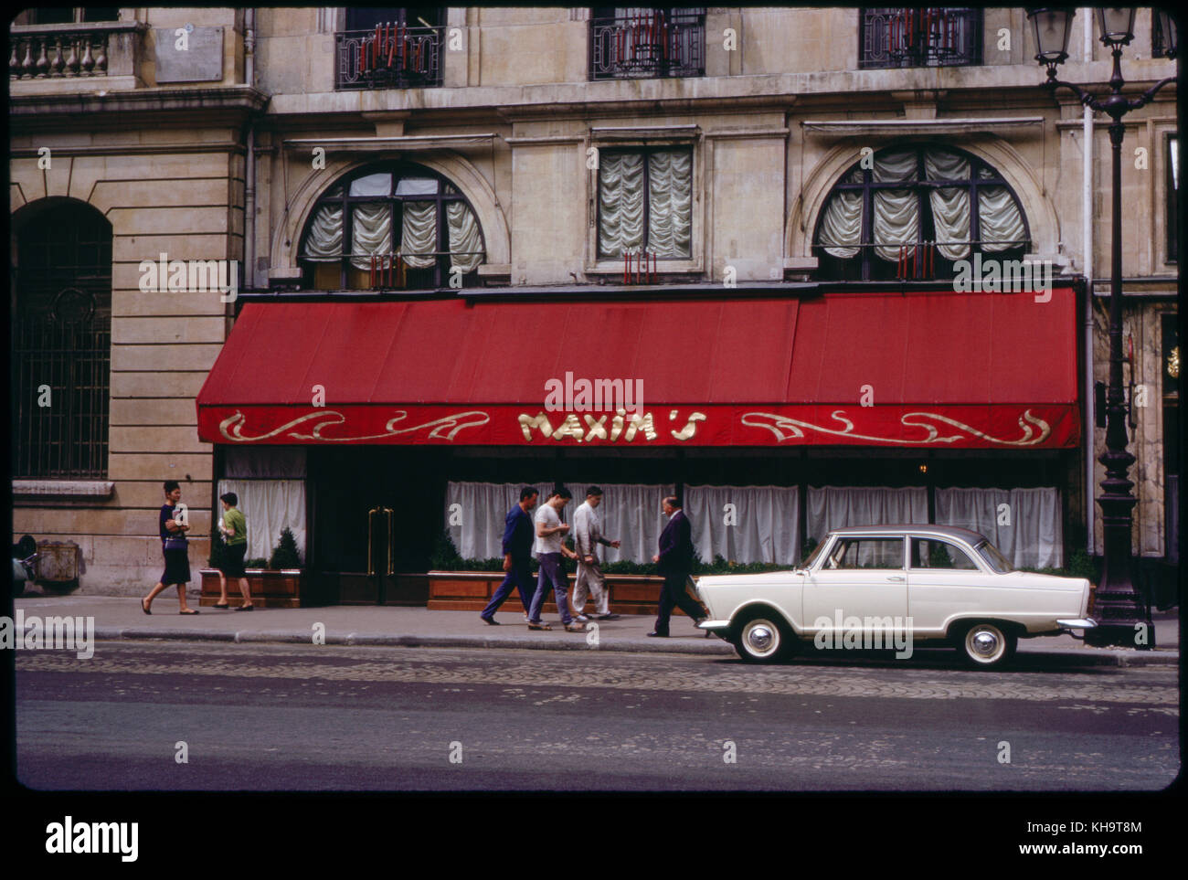Maxim's, Rue Royale, Paris, France, 1963 Stock Photo