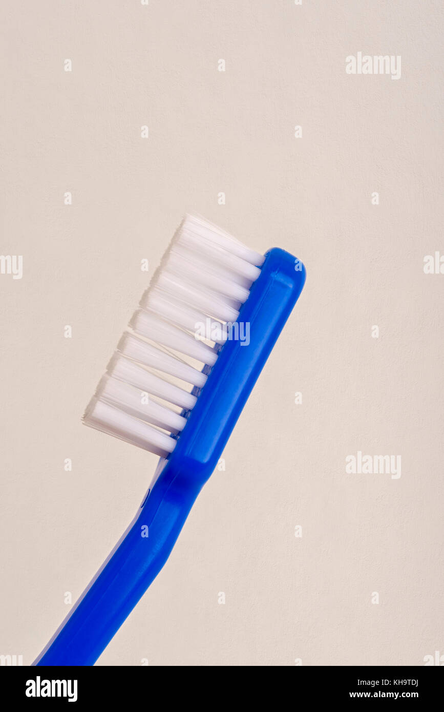 Blue tooth brushe Stock Photo