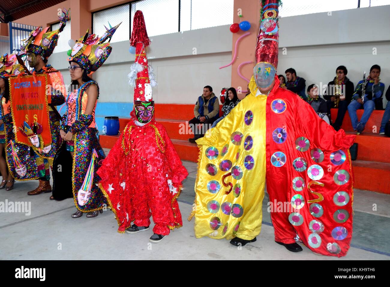 San Sebastian Unsha Carnival in CAJAMARCA. Department of Cajamarca