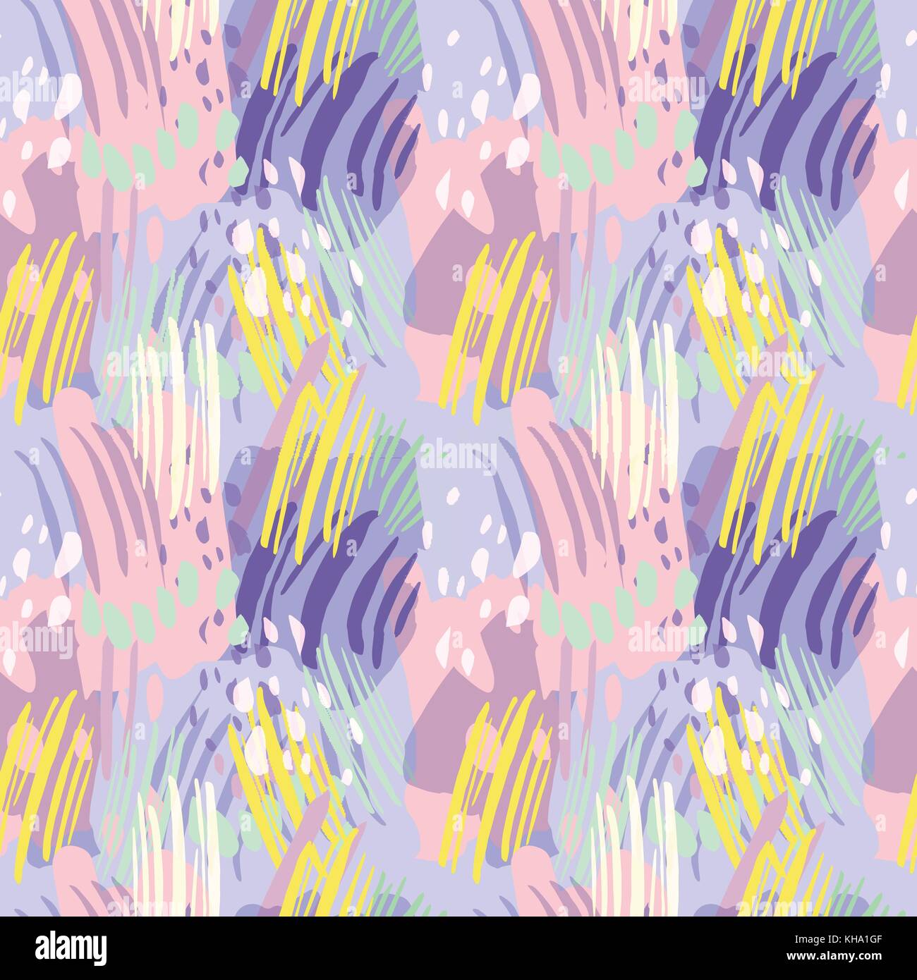 Retro vintage 80 Memphis style of fashion illustration Stock Vector ...