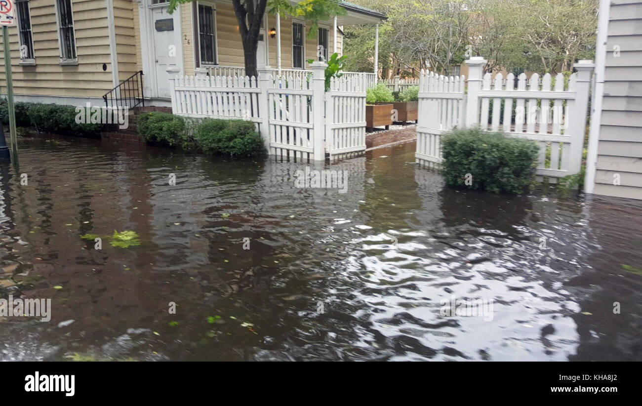 After the rains have passed through Edisto Beach, Edisto Island, SC