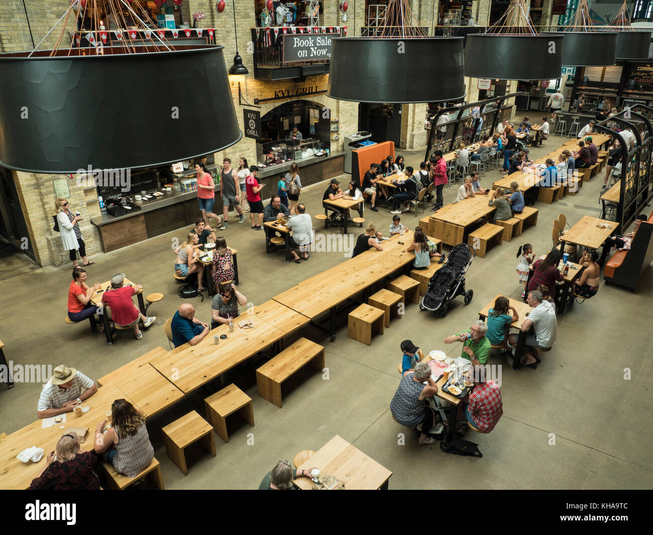 Inside the Forks Market, The Forks National Historic Site, Winnipeg