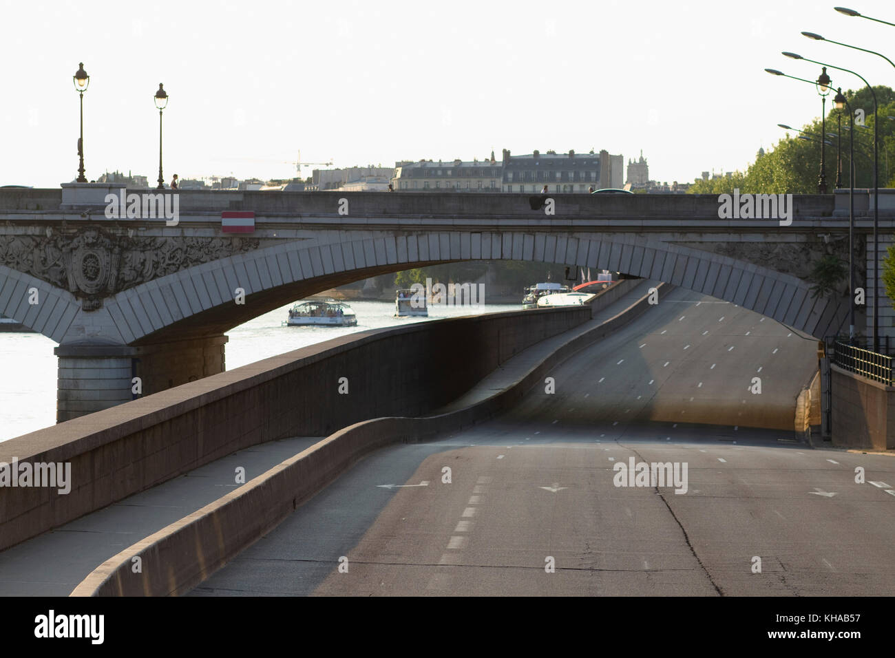 France, arts, Quai de la Rapee, highway Stock Photo Alamy