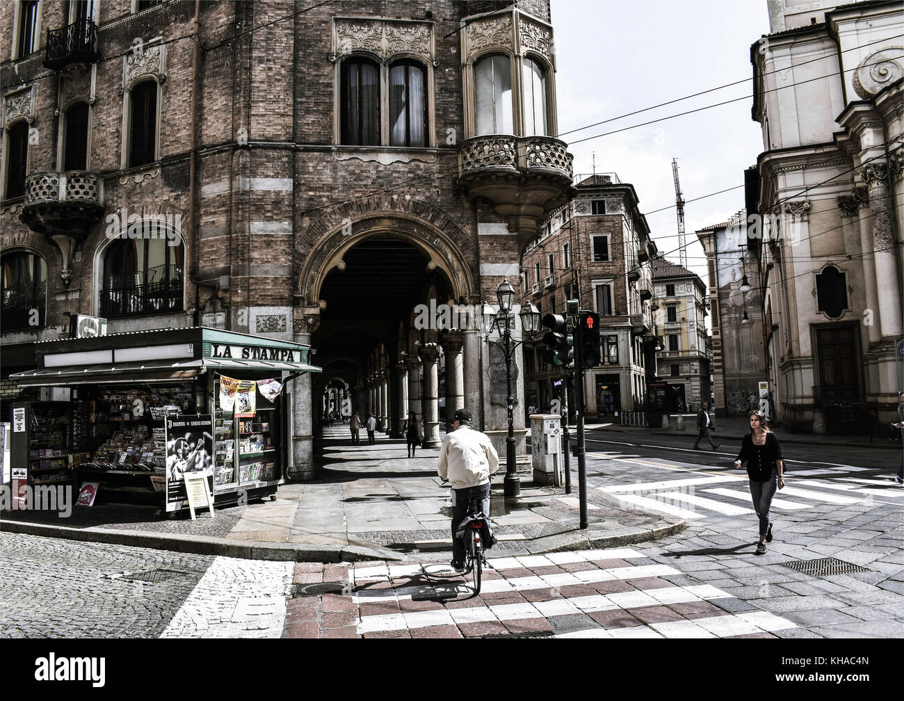 Turin downtown hires stock photography and images Alamy