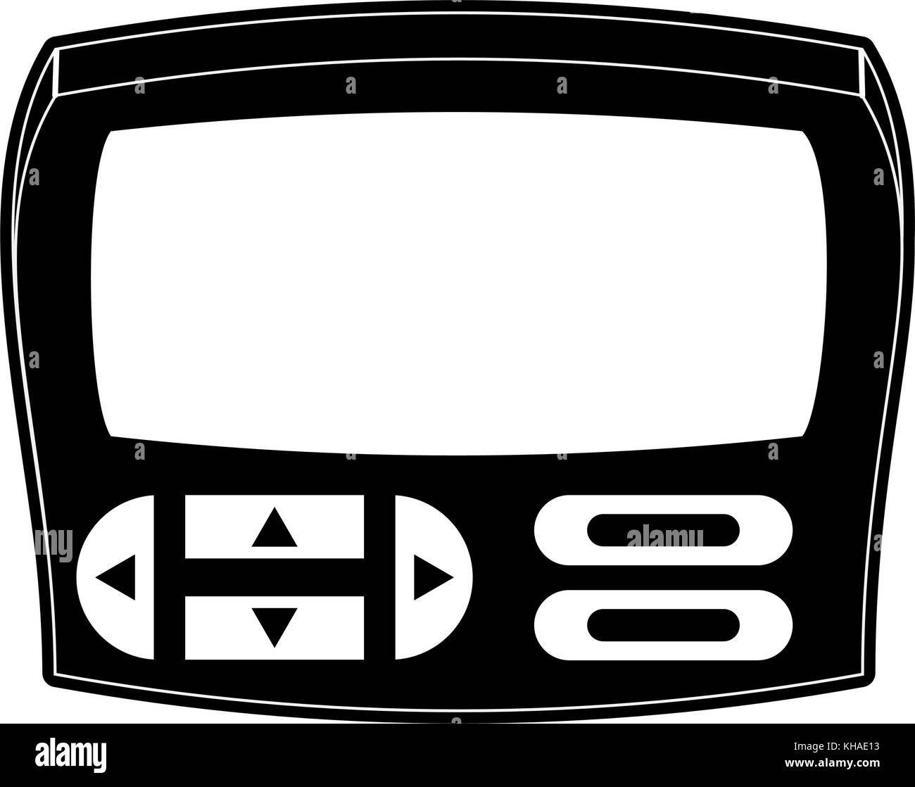 Portable videogame console Stock Vector Image & Art - Alamy