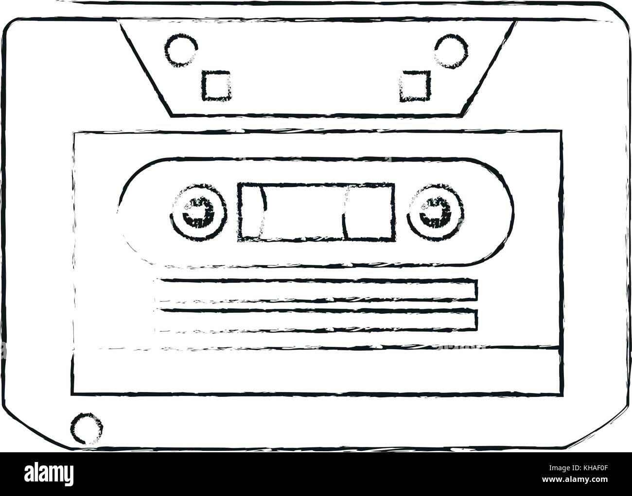 Music old cassette Stock Vector Image & Art - Alamy